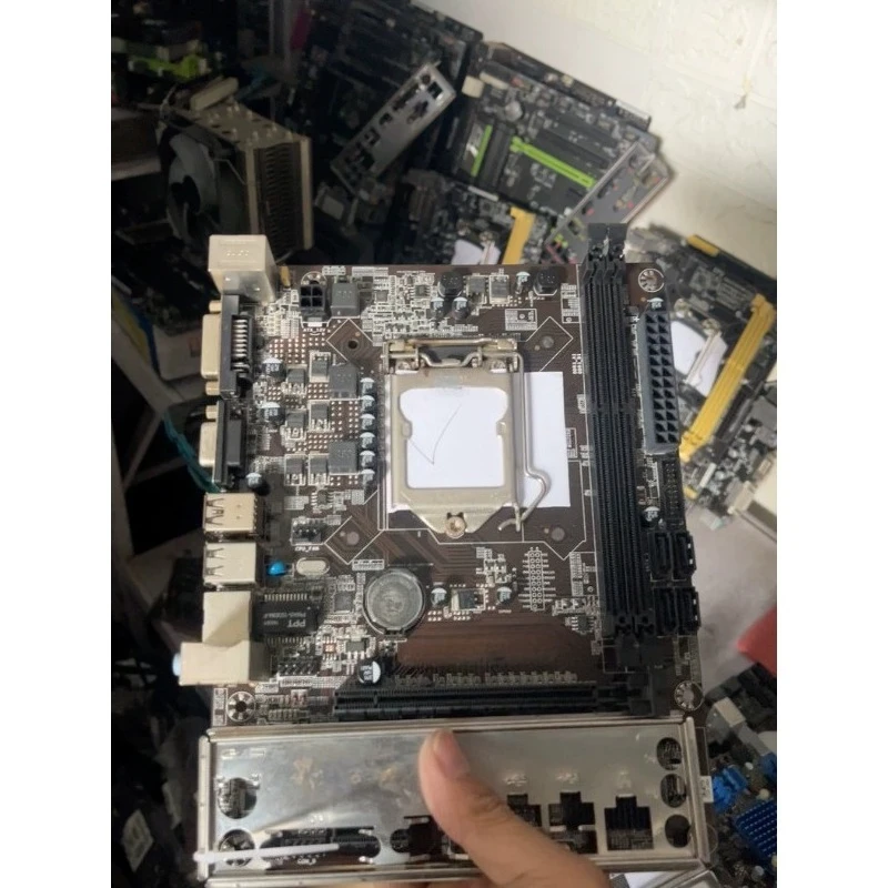 H81 Main Board 1150 Pin Hdmi Interface, with Baffle, Used， 80new