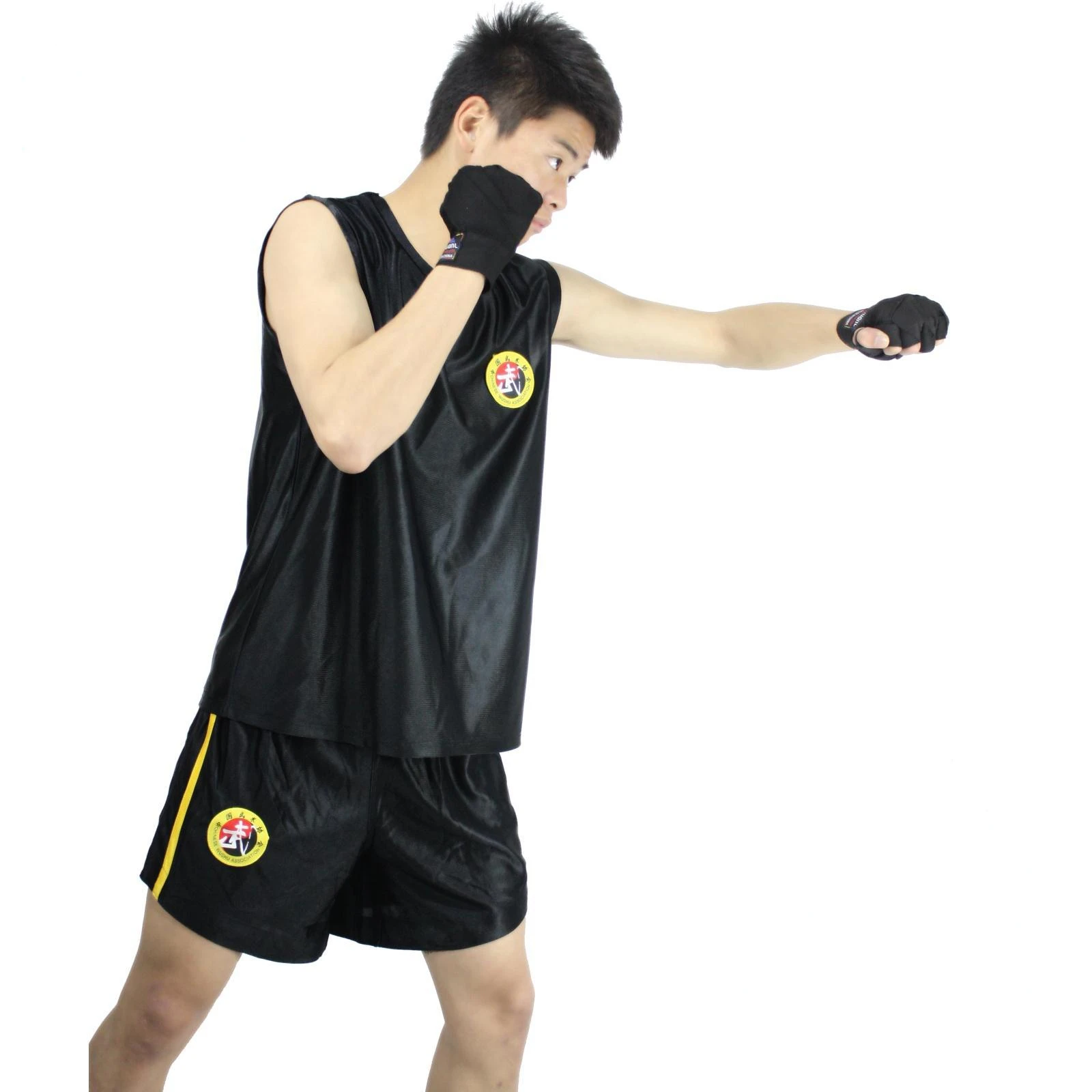 Kongfu Uniform Unisex Boxing Uniform Wushu Clothing Martial Arts Performance Costume For Children Adult 110-190cm