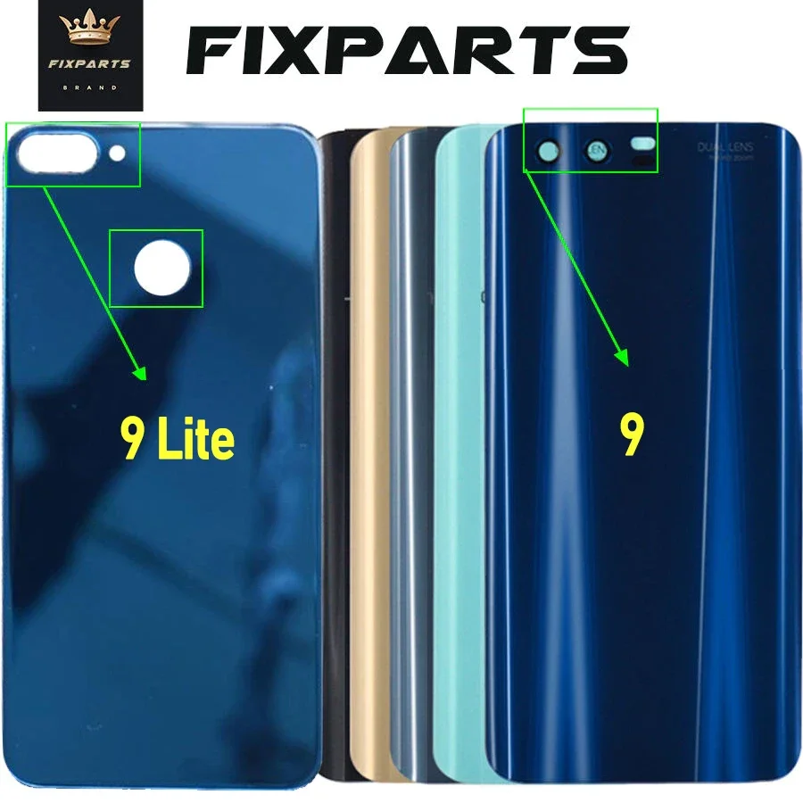 

Housing For Huawei Honor 9 Lite Back Battery Cover Door Rear Glass Housing Case 5.15" For Huawei Honor9 Battery Cover