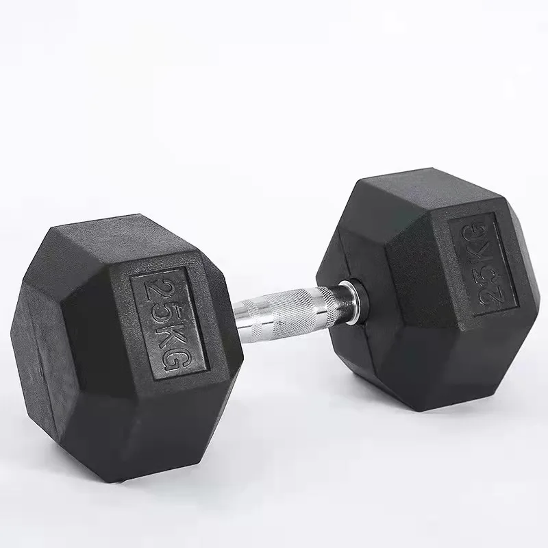Mancuerna profesional personalizada al por mayor, 10kg, 15kg, 25kg, pesas para gimnasio en casa, precio de mancuernas