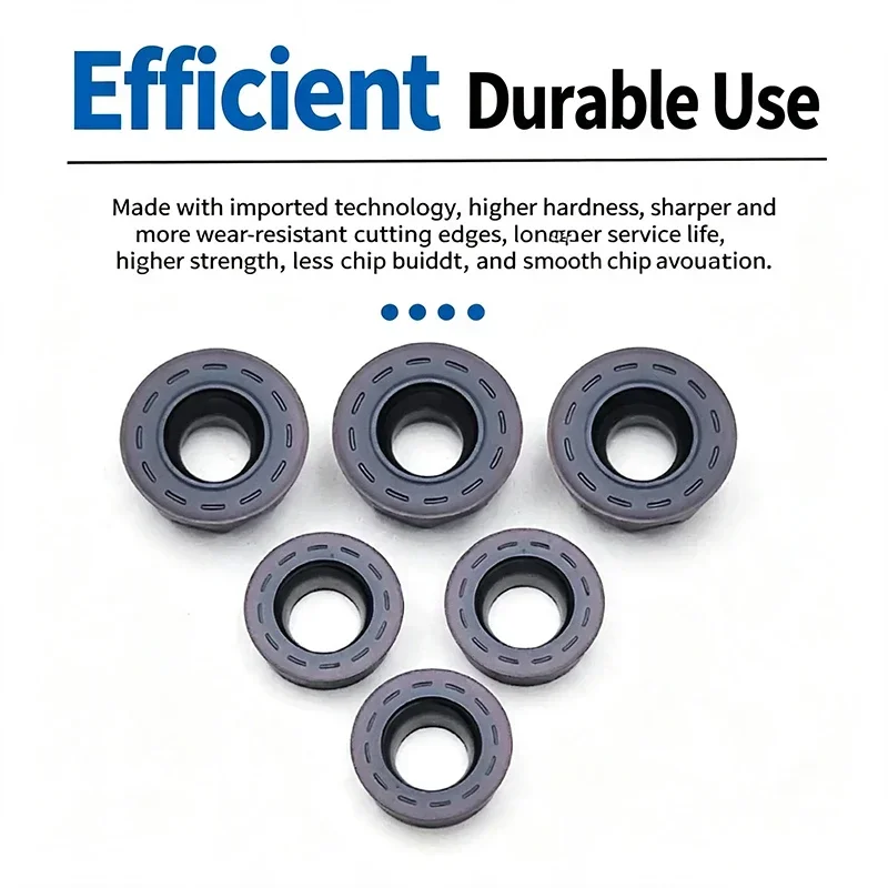 RPMT1003 Round Insert Suitable For Stainless Steel Die Steel And Machining Center Machining CNC Milling Insert