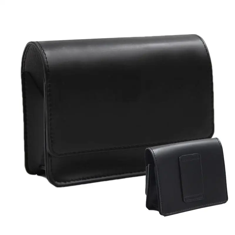 

Outdoor Golf Rangefinder Leather Case Storage Bag Fashion Rivet Korean Trend Rangefinder Bag For Men Golf Accessories