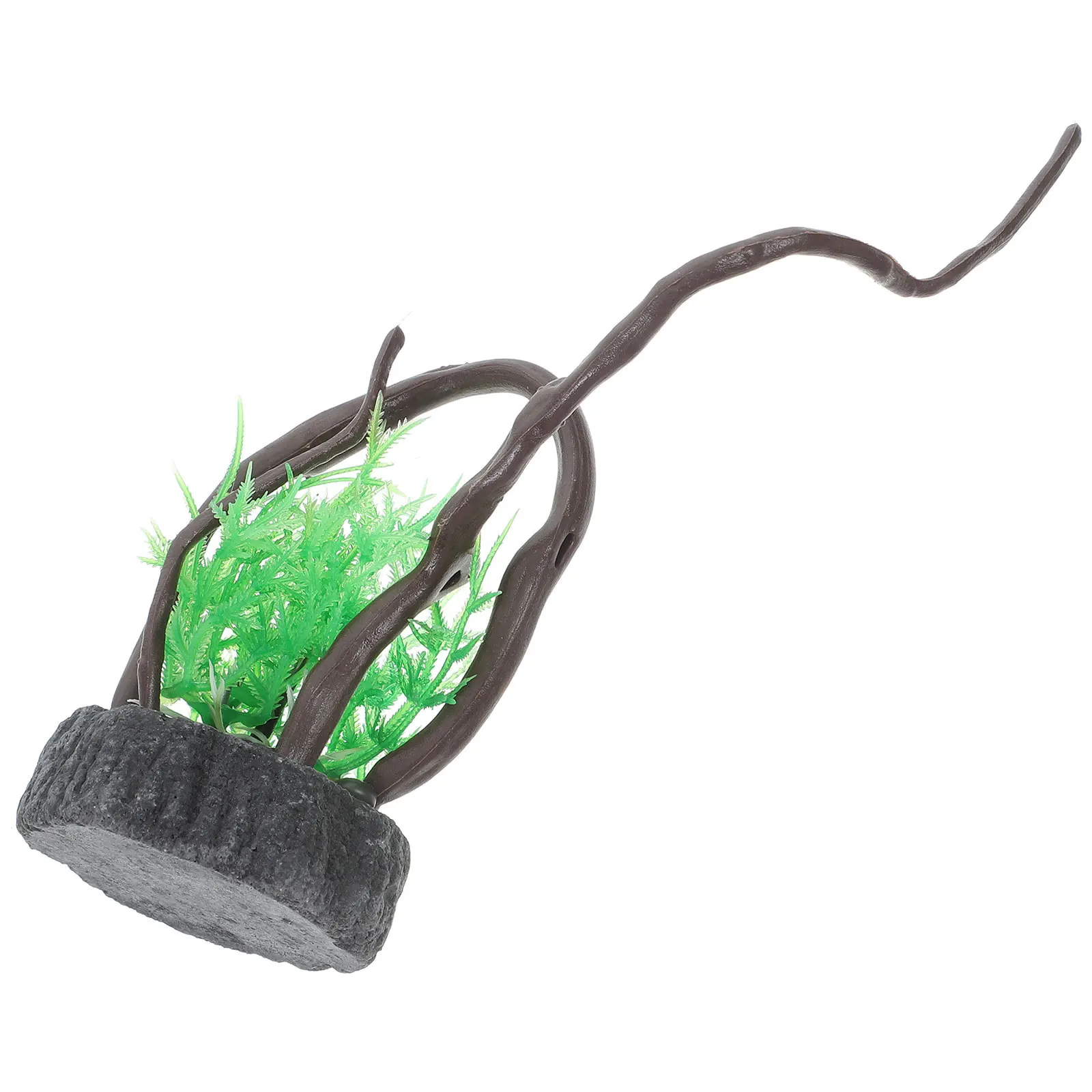 

Artificial Fish Tank Decor Realistic Aquarium Plants Simulation Natural Fish Tank Ornament Safe for Water Aquatic Environment