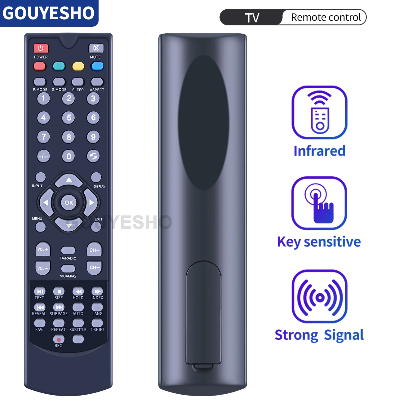 New Remote Control for ORION LCD TV T32-DLED (62W)，PRC，2014，