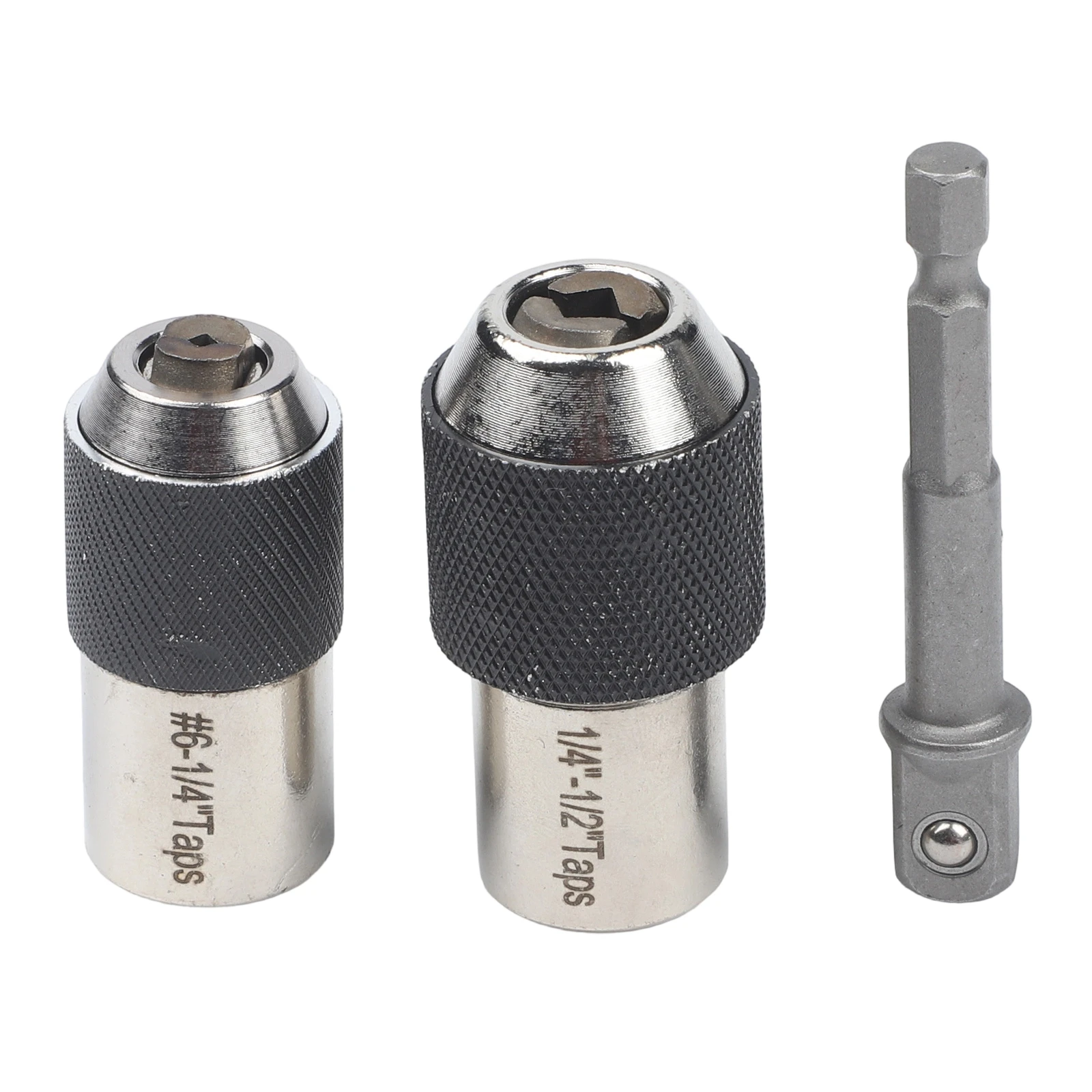 Adjustable Extractor Tap Socket Set For Workshop Use For DIY Projects Blue Silver Efficient Drilling Tap Wrench Power Tool
