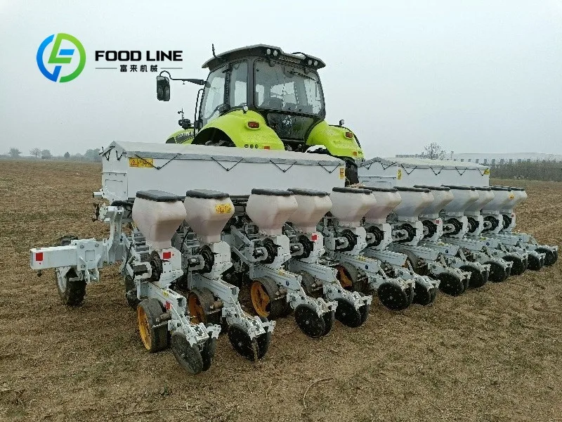 Tractor Mounted Seeding Machine With Seeding Depth Adjustment Function Meet Various Seed Planting Demands For Family Large Scale