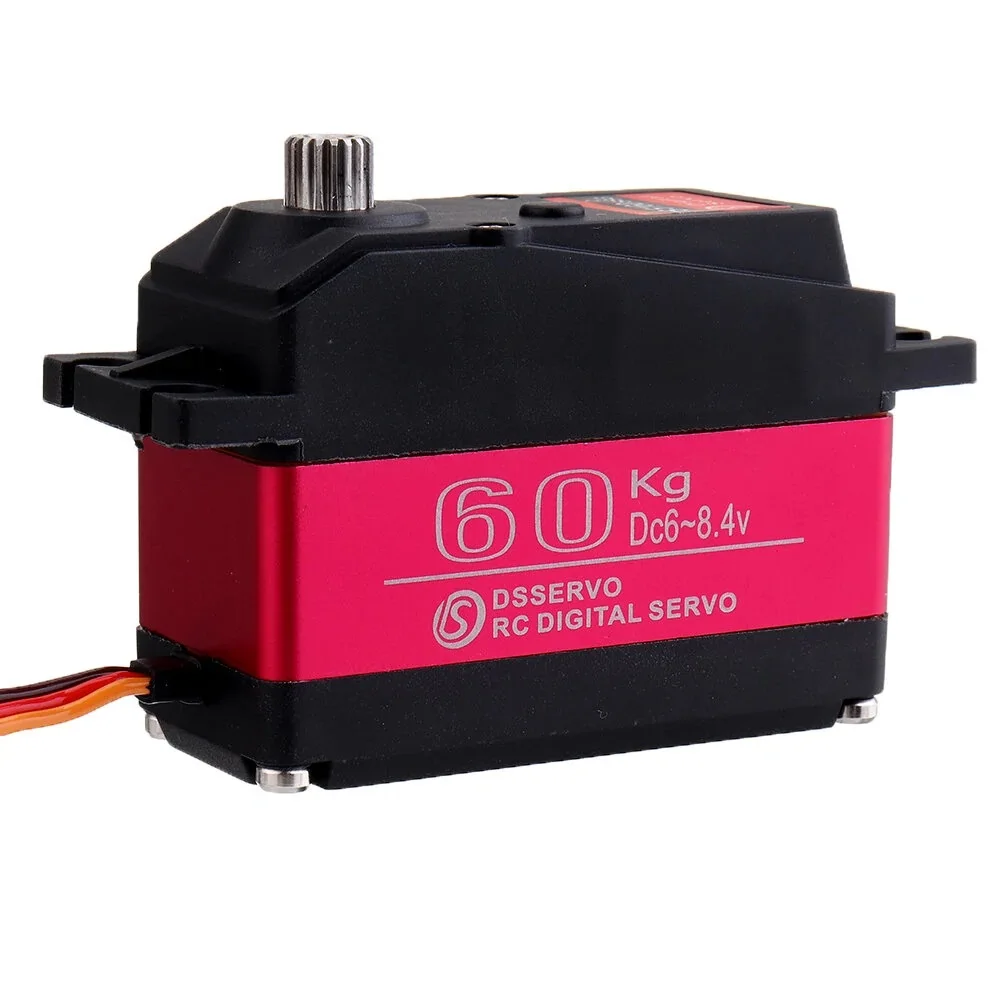 DSSERVO DS5160 HV 60kg 180°/270° 18T Metal Gear Digital Servo For 1/5 Redcat HPI Baja 5B SS RC Car Compatible SAVOX-0236 LOSI XL