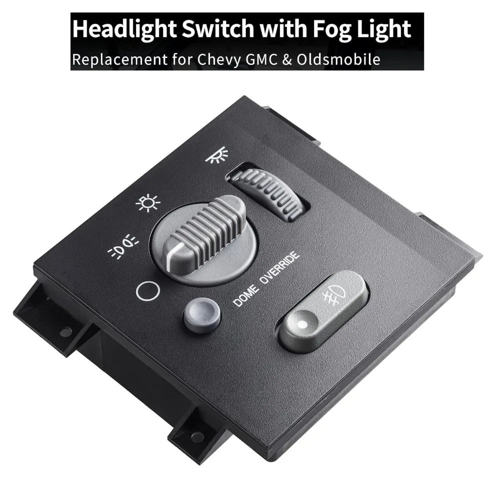 Headlight Headlamp Dimmer Switch Fog Light Replacement for 1998-2003 Chevy Blazer S10 GMC Jimmy Sonoma & Bravada Car Accessories
