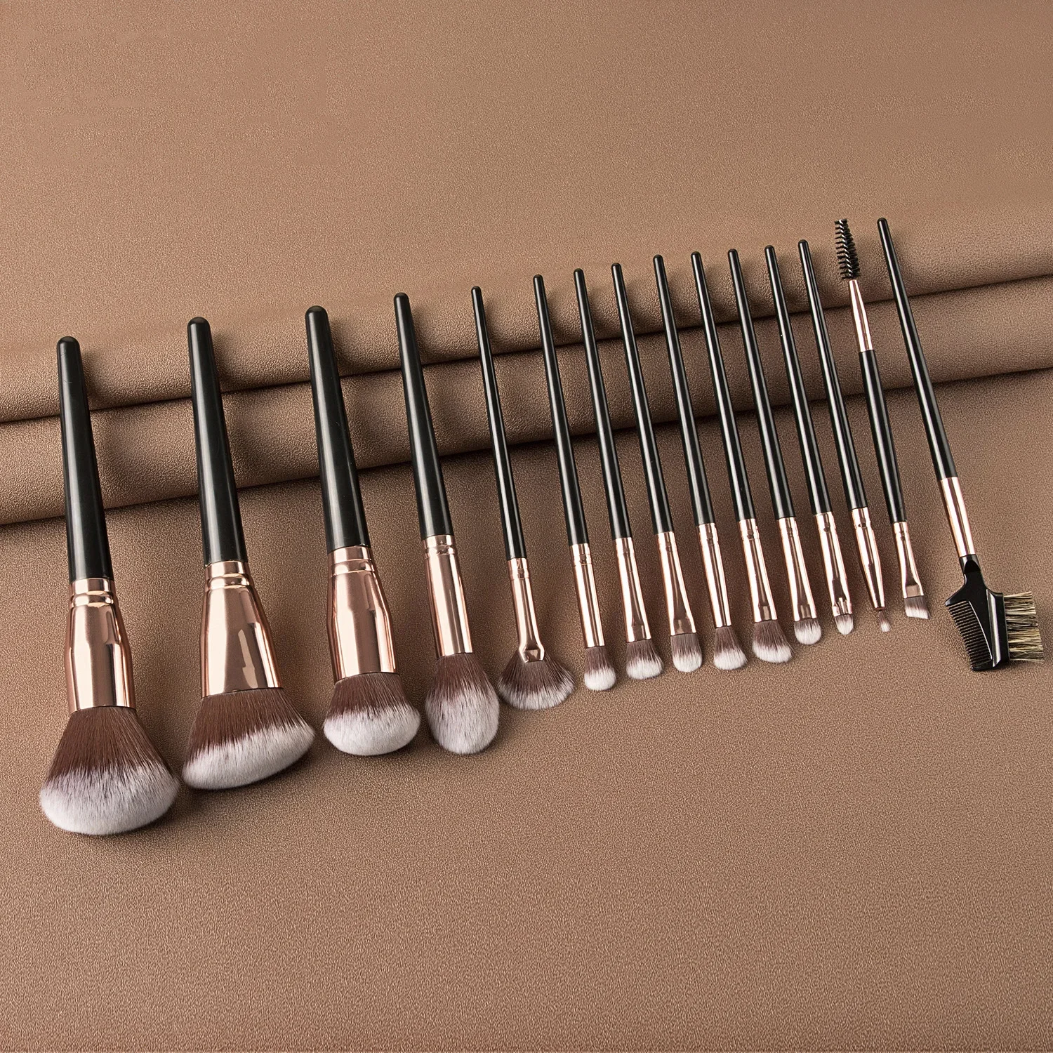 1/10/15Pcs Professionele Make-Up Borstel Set Zachte Natuurlijke Hair Facial Blending Makeup Brush Koreaanse Stijl cosmetische Penselen