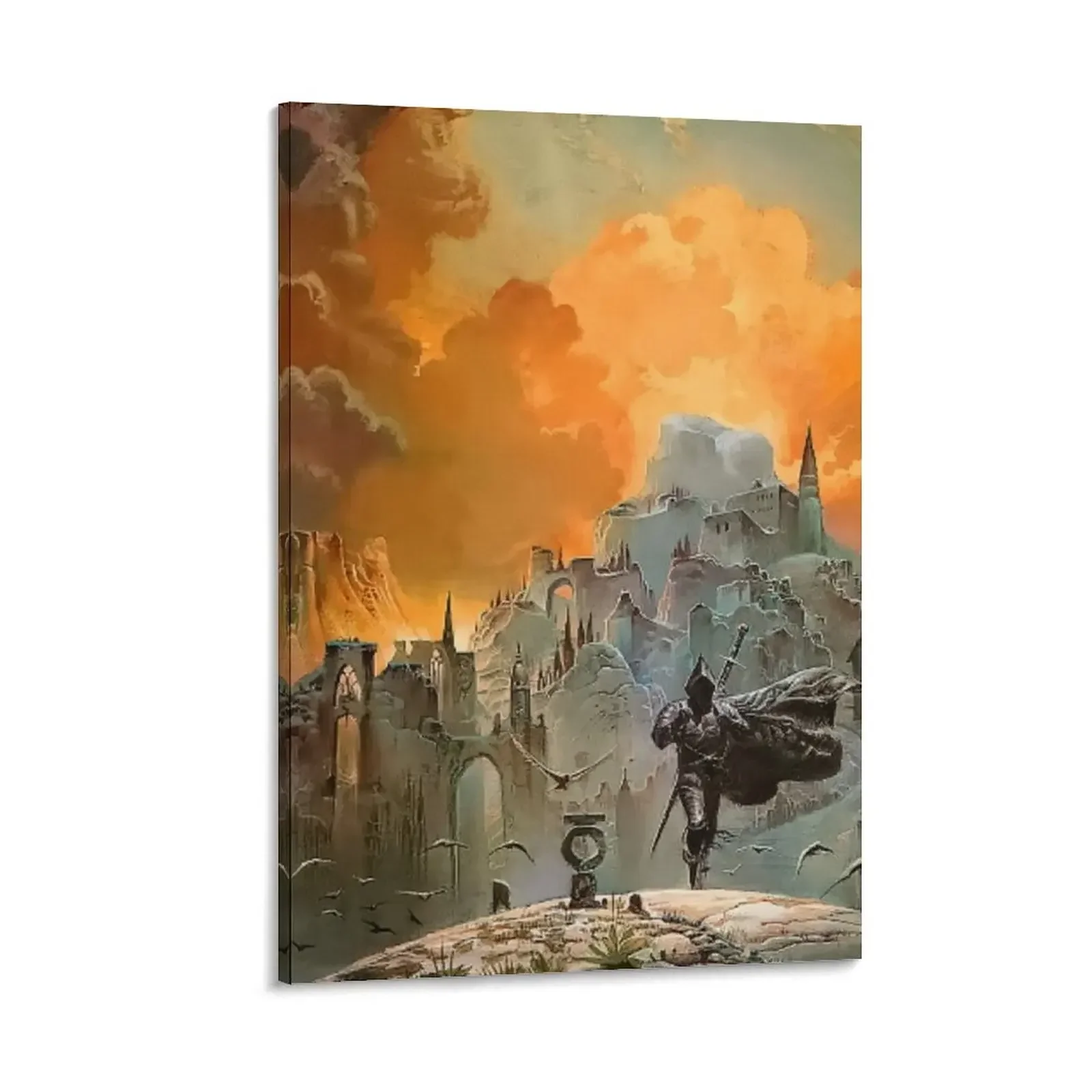 

The Shadow of the Torturer - Vintage Sci-FiArt Canvas Painting house decoration room decor decorative wall poster anime posters