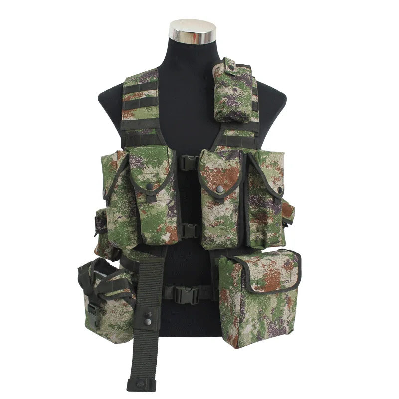 

Hot Sales Hi Viz Tactical Security Vest Customizable Outdoor Fishing And Hunting Vest Full Coverage Tactical Vest