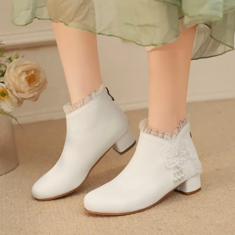 2025-nouveau-hiver-doux-blanc-noir-femmes-bottines-35cm-med-bloc-talon-dame-chaussures-plus-petite-grande-taille