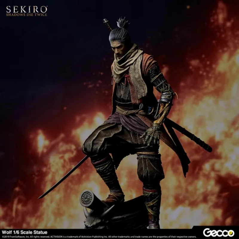 In Stock Original Gecco SEKIRO SHADOWS DIE TWICE PVC Game Action Anime Figure Model Toys Collection Doll Gift