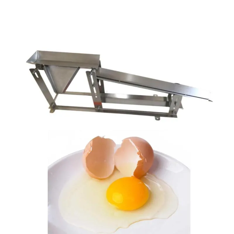 Hot Sale Stainless Steel 304 Egg Separator Tool Adjustable Gap Bearing Manual Handheld Cooking Equipment for Commercial Home Use