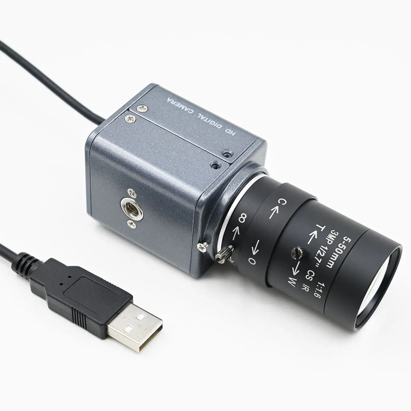 Global Shutter 180fps VGA Mini Box USB Webcam For High Frame Rate Image Capture, Plug And Play ,Raspberry Pi Windows Android