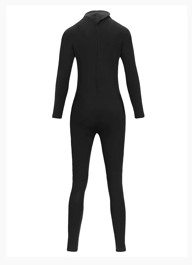 Neopren-Neoprenanzug für Herren, Tauchen, voller Anzug, Speerfischen, Badebekleidung, Schnorcheln, Surfen, einteiliges Set, Winter, warm halten – Detail 8