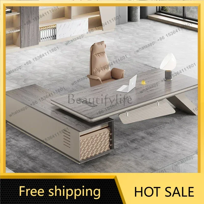 LJY Display Luxury Computer Desks Dressing Table Sofa Side Simple Office Desk Furniture Room Escritorio Oficina Chinese Furnitur