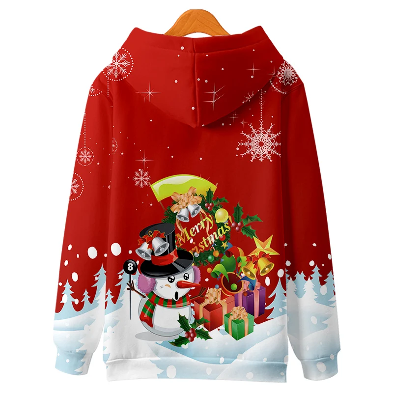 Christmas sweaters for men and women, children's parent-child clothing, elk Santa Claus clothing, jacket