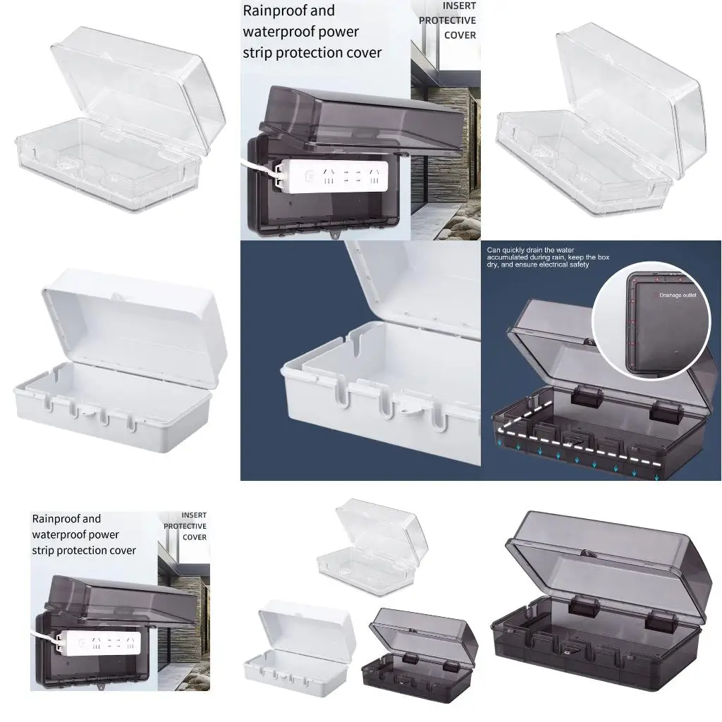  Light weight Weatherproofed Electrical Box Providing Safety For Outdoor And Indoor Applications In Wet Conditions