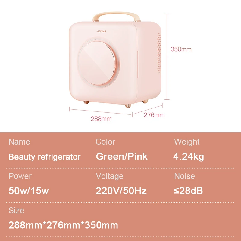 Beauty Refrigerator Skin Care products refrigerated makeup storage Heating Mini intelligent constant temperature preservation