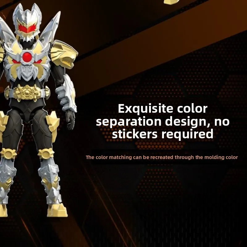 AULDEY,Armor Warrior, Armor Movable, Assembled Doll, Figure Model, Armor, Emperor Man, Dragon Man, AULDEY, Ornament