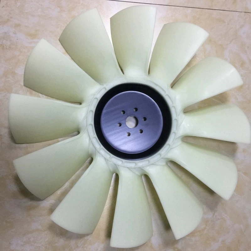 Loook Store excavator parts ZAX200-3 210-3 240-3 fan blades 4HK1 engine fan blades