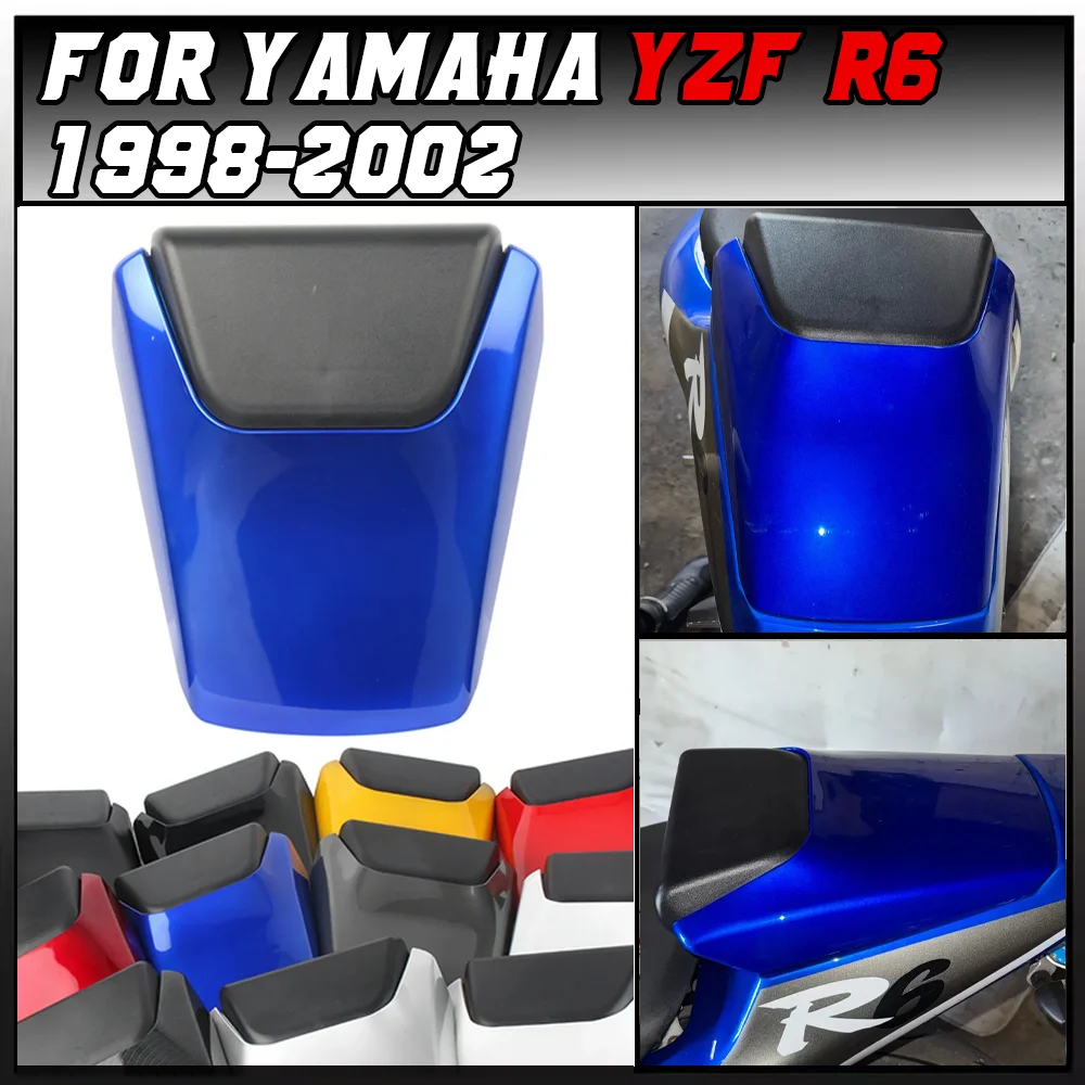 

For Yamaha YZF R6 600 YZF-R6 YZFR6 1998 1999 2000 2001 2002 Motorcycle Rear Passenger Cowl Seat Back Cover Fairing Part