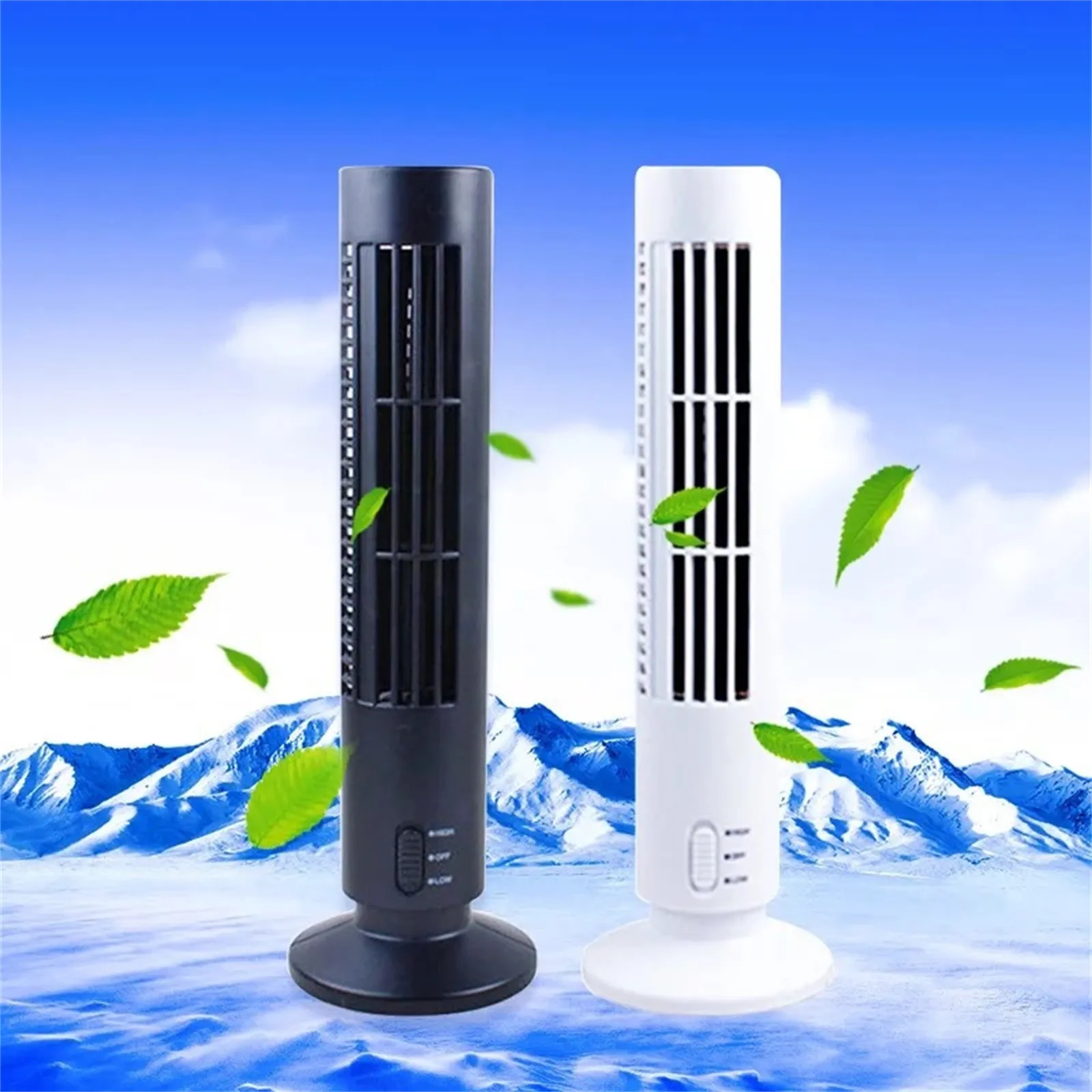 Torre de ventilador sin aspas, ventilador eléctrico Vertical, ventilador de pie sin aspas para dormitorio, necesidades domésticas, regalos de verano