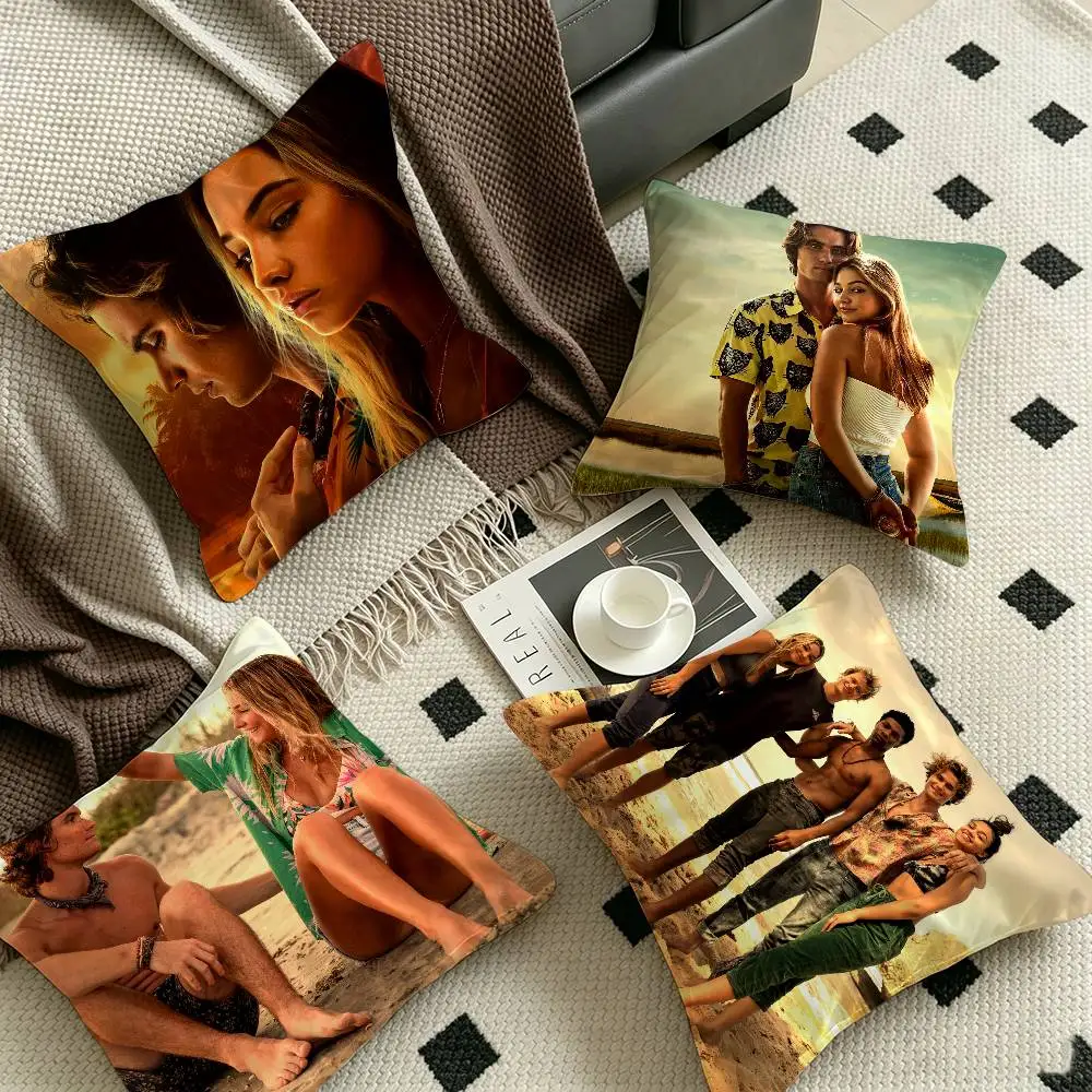 Adventure TV Series Outer Banks Cushion Cover Inches Farmhouse Decor Home Throw Pillow Covers for Couch Decorations