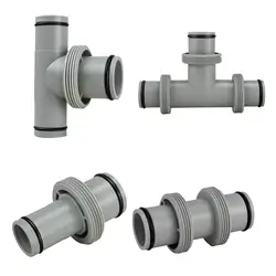 Adaptateur de tuyau de piscine de type 1.5 à 1.25, pièces de pompe, tube de vidange de piscine, accessoires de connexion pour jardin, piscines domestiques