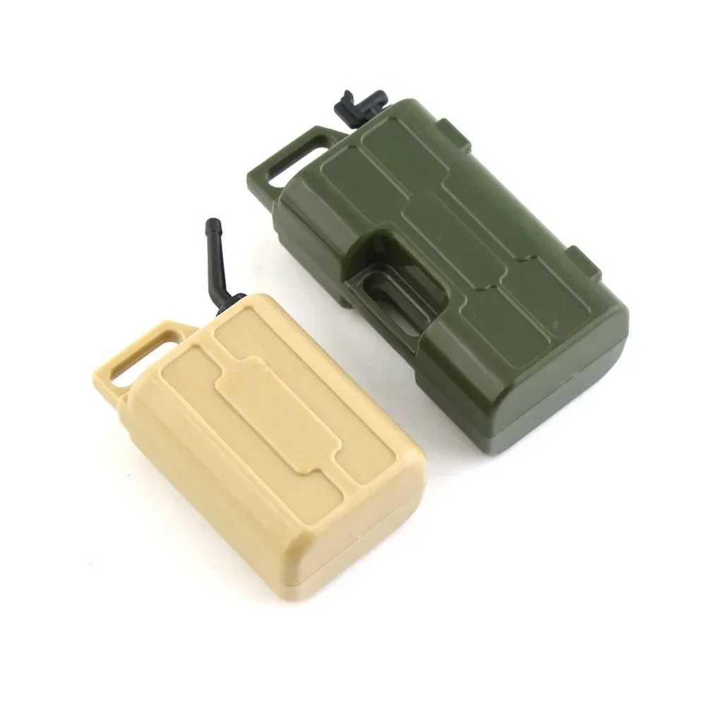 1 Set RC Car Mini Fuel Tank & Water Jug Decoration Tools for 1/10 RC Rock Crawler Axial SCX10 TRX-4