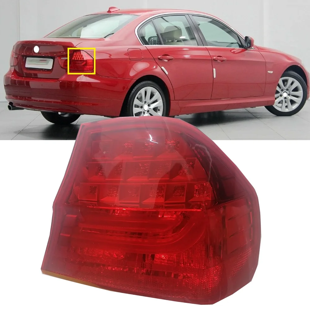 

Yasong Rear Tail Lamp Light Assembly For BMW 3 SERIES E90 2008 2009 2010 2011 Back Outer Side Taillights Stop Brake Light