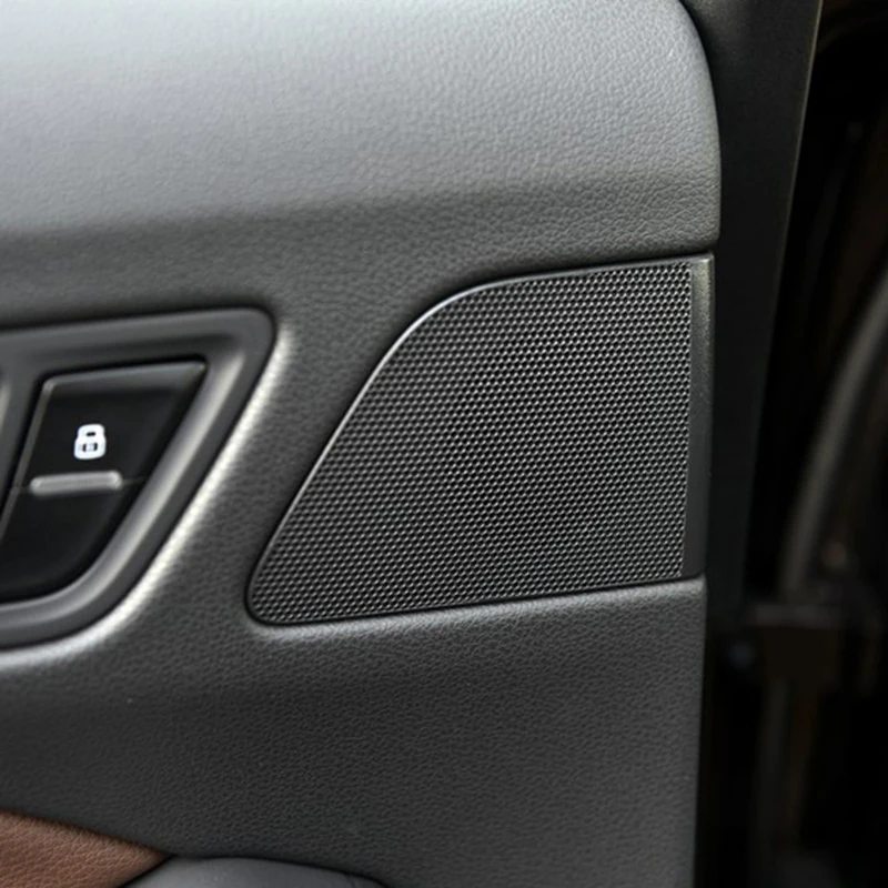 8R0035409 for Audi Q5 2009-2017 High-end version of the car's rear door tweeter speaker cover With holes Black Gray