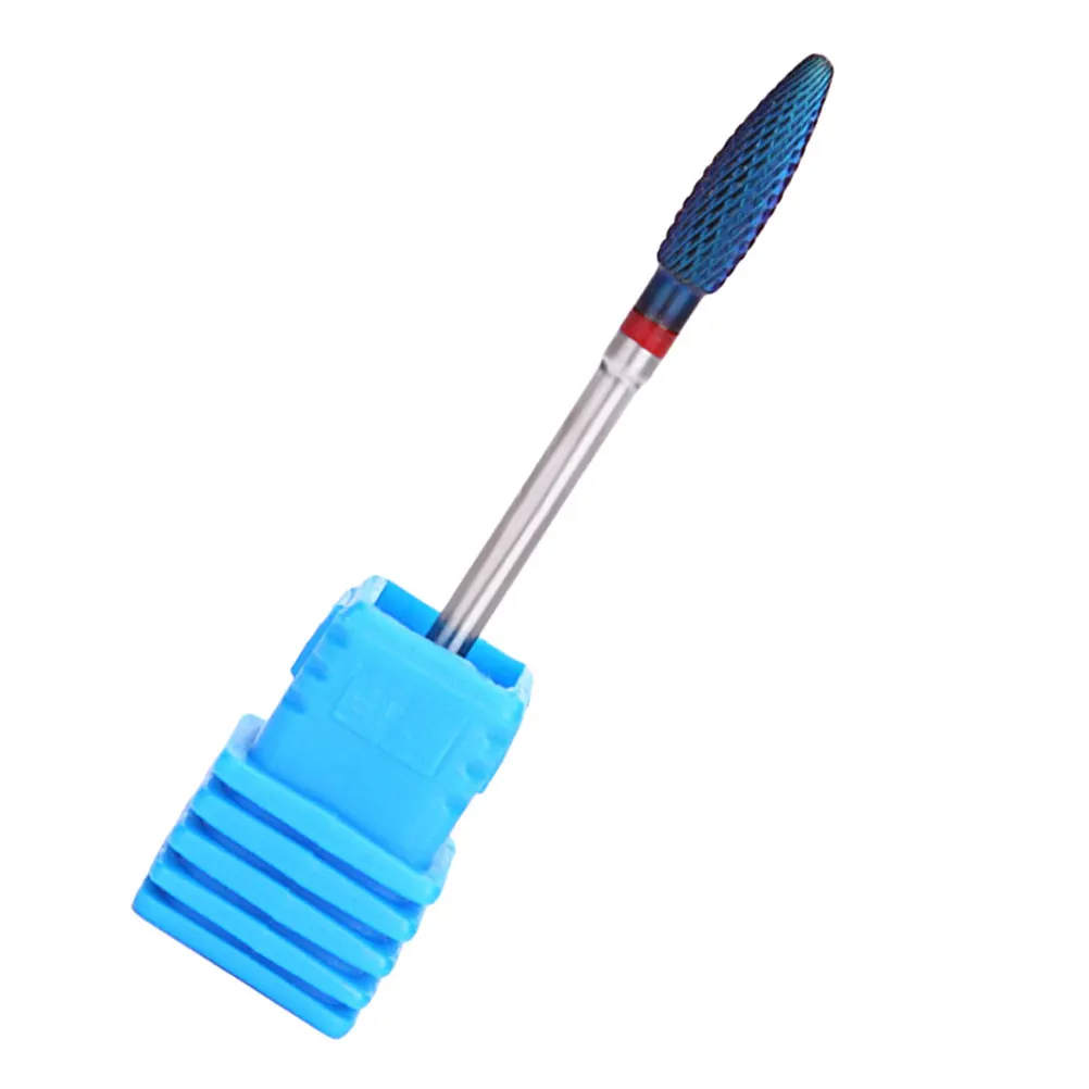Quartz Tungsten Steel Nail Drill Bit Small Round Grinding Head Nail Art Accessories Polishing Reshaping Dead Skin Removal