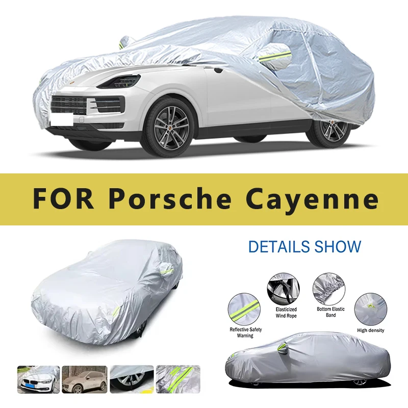 

For Porsche Cayenne Car Cover Outdoor Protection Covers Snow Sunshade Waterproof Dustproof Car Accessories