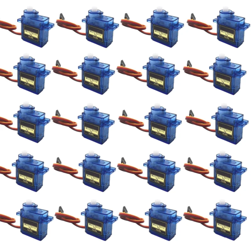 2/4/8/20 Pz SG90 9G Micro Servo 9g 180 360 gradi Per RC Aereo Ad Ala Fissa Modello di Aereo Giocattolo Mini Servomotore 450 elicottero