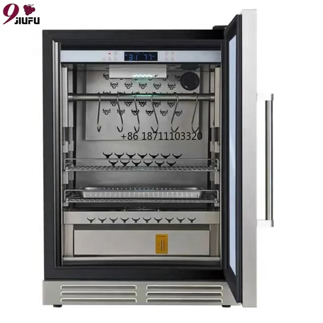 Steak Beef Specialized Maturation Cabinet Customized Steak Commercial Kitchen Equipment Meat Dry Age Maturation Fridge Cabinet