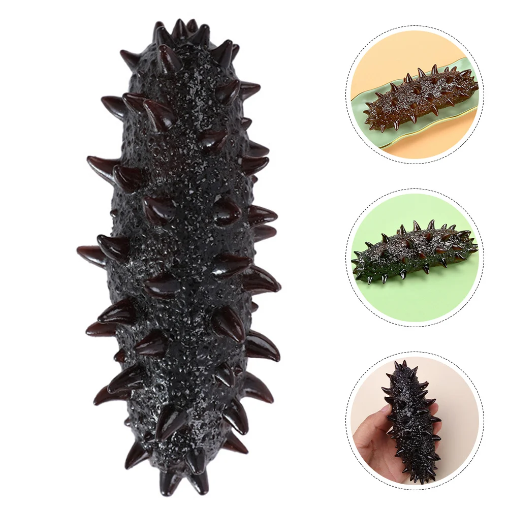 Simulated Sea Cucumber Decor Realistic Artificial Food For Restaurant Display Cabinet Science Educational Playthings Cognitive