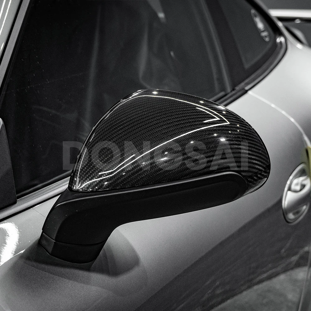 Left Hand Drive 991 OEM Style Prepreg Carbon Fiber Mirror Cover for Porsche Cayman/Boxster/911 2011-2019
