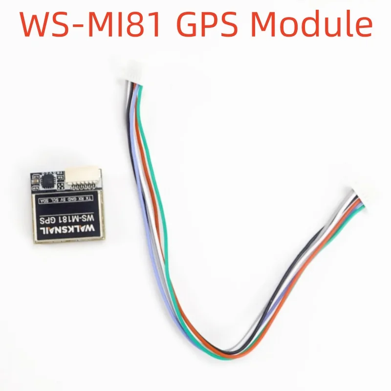 

1/2 шт. Walksnail WS-M181 GPS M10 GNSS встроенная QMC5883 керамическая антенна компас для радиоуправляемого самолета FPV фристайл дальнего действия DIY часть