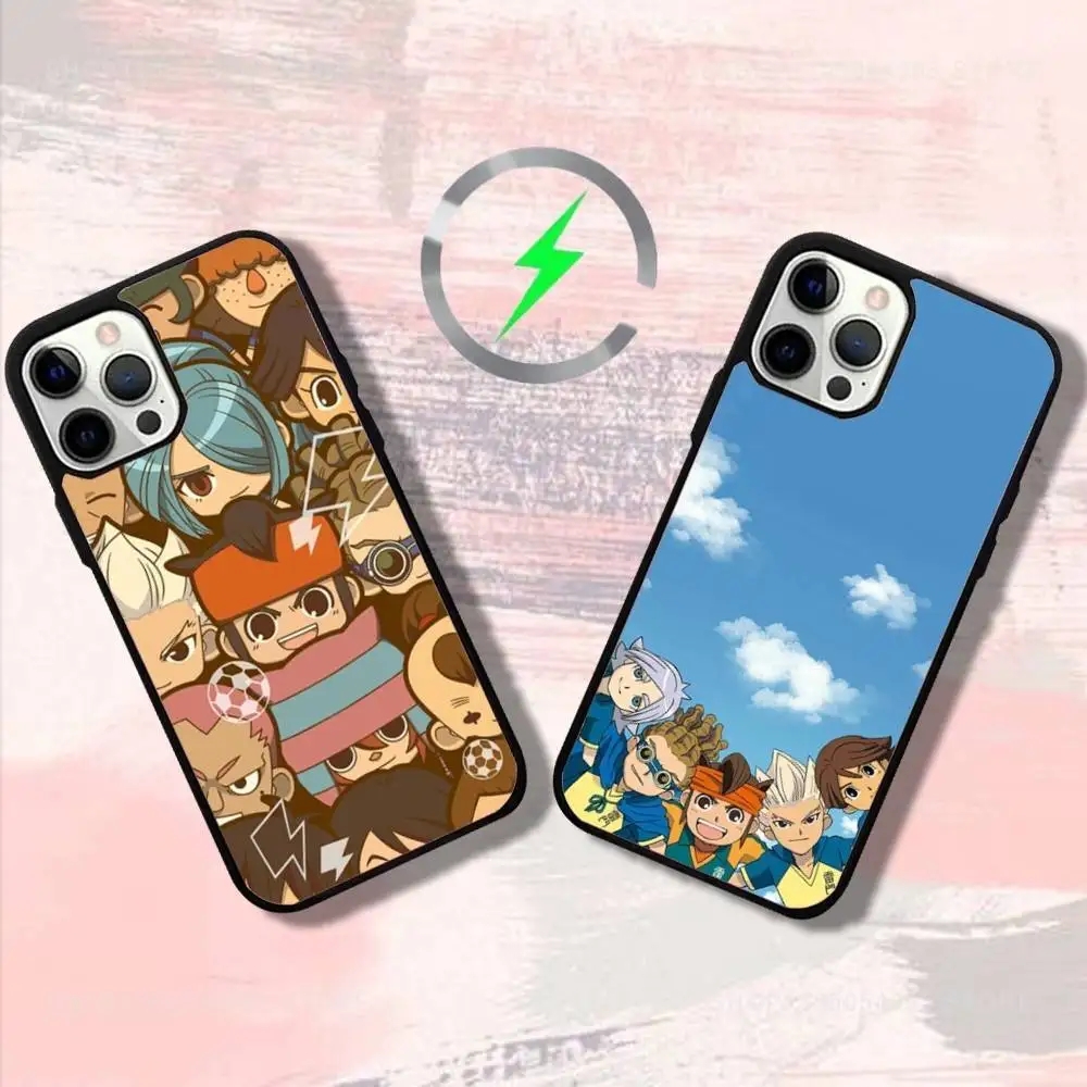 

Чехол для телефона Aniem I-Inazumas E-Eleven для iPhone 7,16,15,14,13,12,11,Pro,Max,Plus,Mini,SE4,E с магнитной беспроводной зарядкой Magsafe