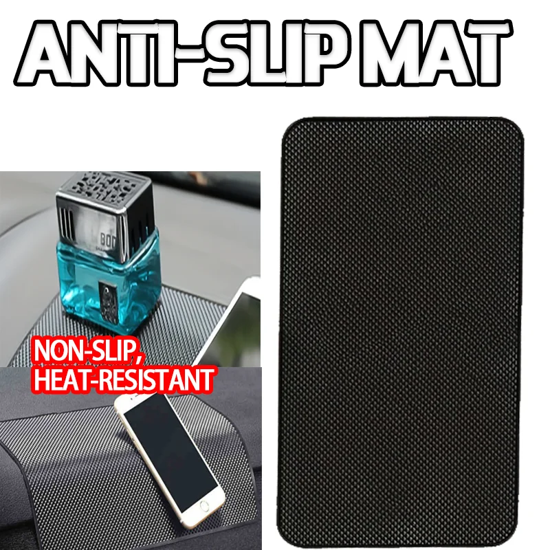 Car dashboard non-slip rubber pads: small 7.4x5.4