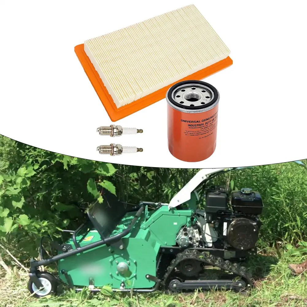 1 Pcs Generator Air Filter Kit For 16-26kW Air-Cooled Standby Generators With 070185E Oil Filter And 0J8478S Air Filter