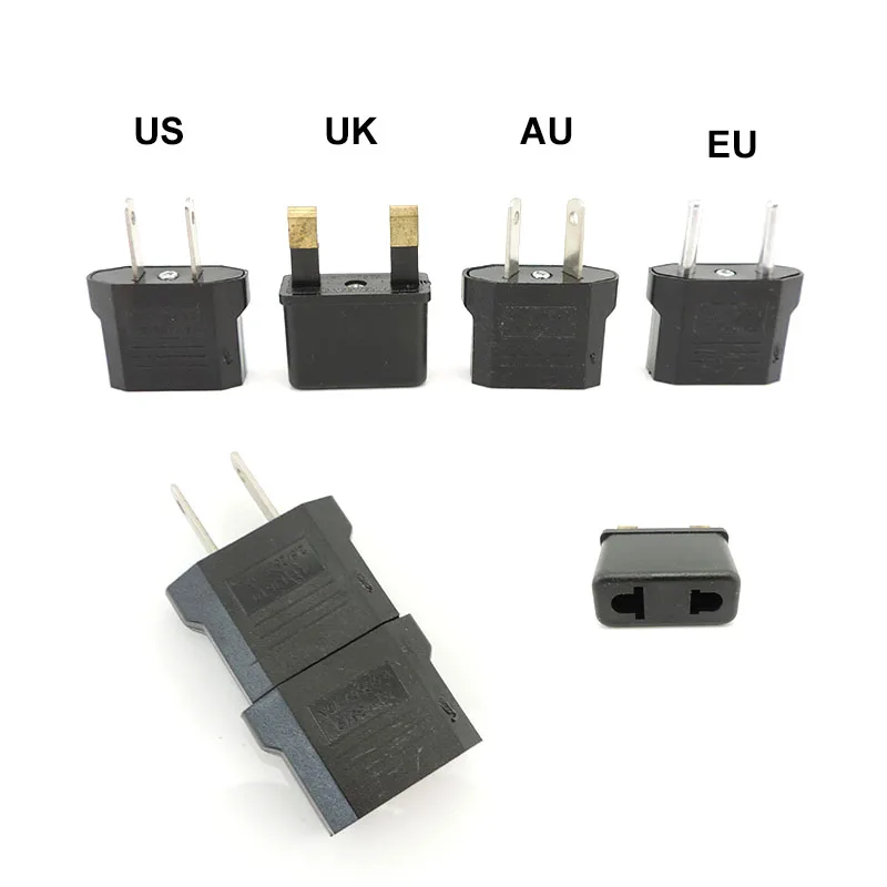 EU KR AU UK To EU US KR AU UK 250V 10A wall Travel Adapter converter  Electric Power Plug Charger Sockets Outlet EU H2