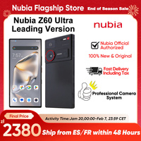 ZTE Nubia Z60 Ultra Leading Version Smartphone 5G Snapdragon 8 Gen 3 Leading Version 6.8 120Hz AMOLED Screen 80W Fast Charging 64MP Camera NFC