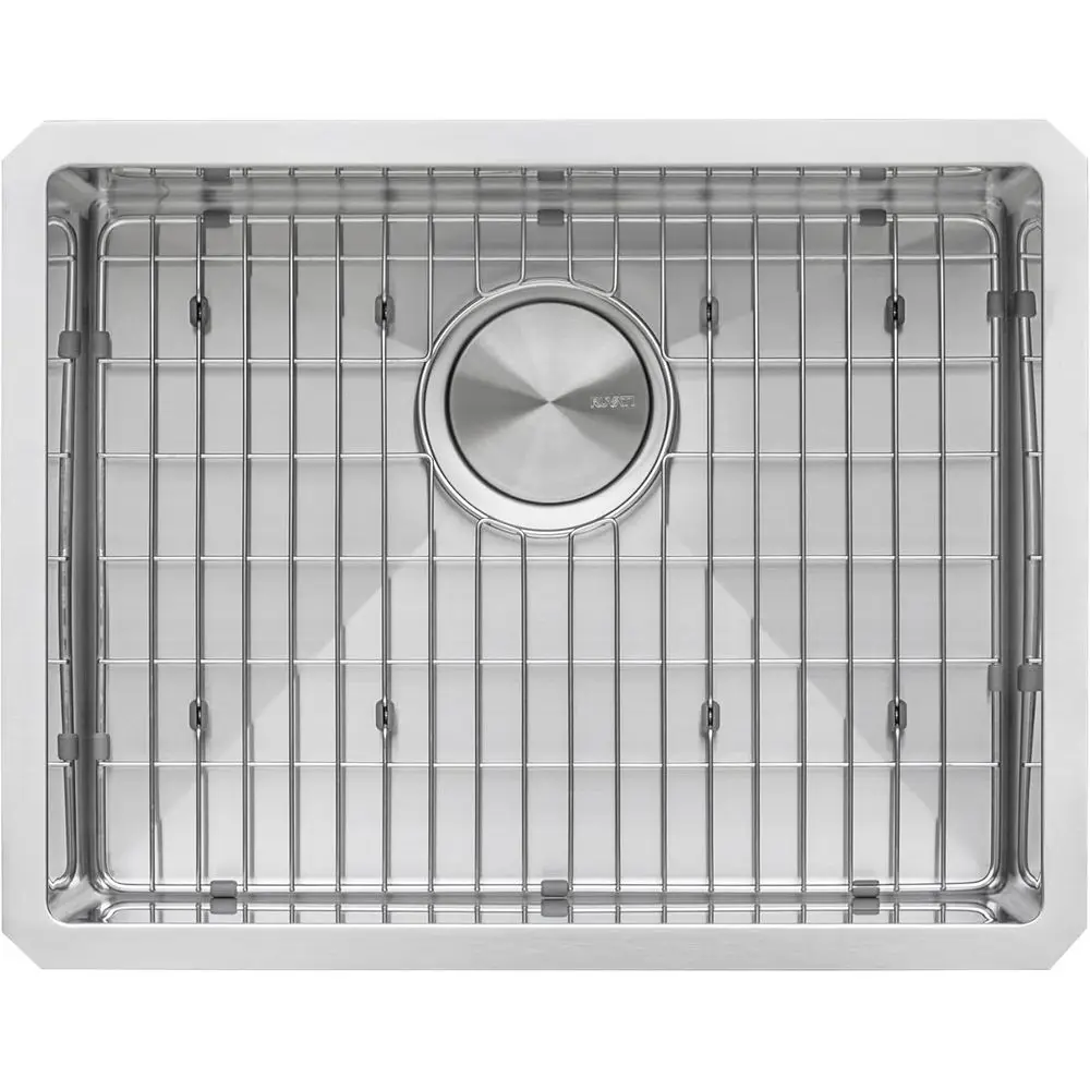 

Кухонная мойка из нержавеющей стали 16G с одинарной чашей, компактная, с нижним креплением, 21 см, с закругленными углами