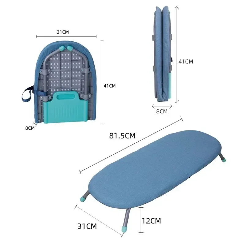 New Hot Sale Mini Ironing Board Foldable Desktop Ironing Board Multifunctional Ironing Board Stand for Home and Travel Use