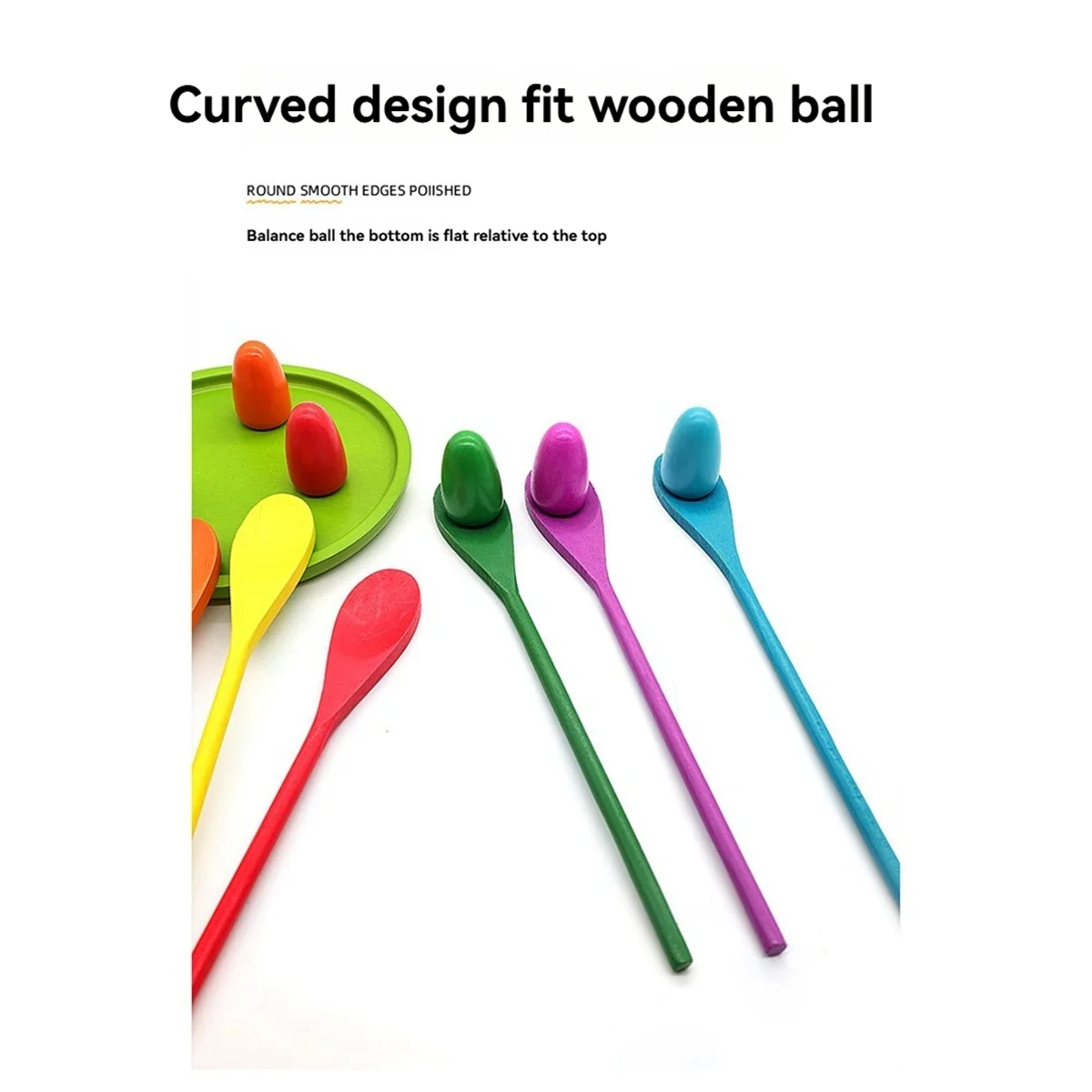 ABXHH Wooden Egg Spoon Race Ga - Outdoor Hunting Games For Kids review and price