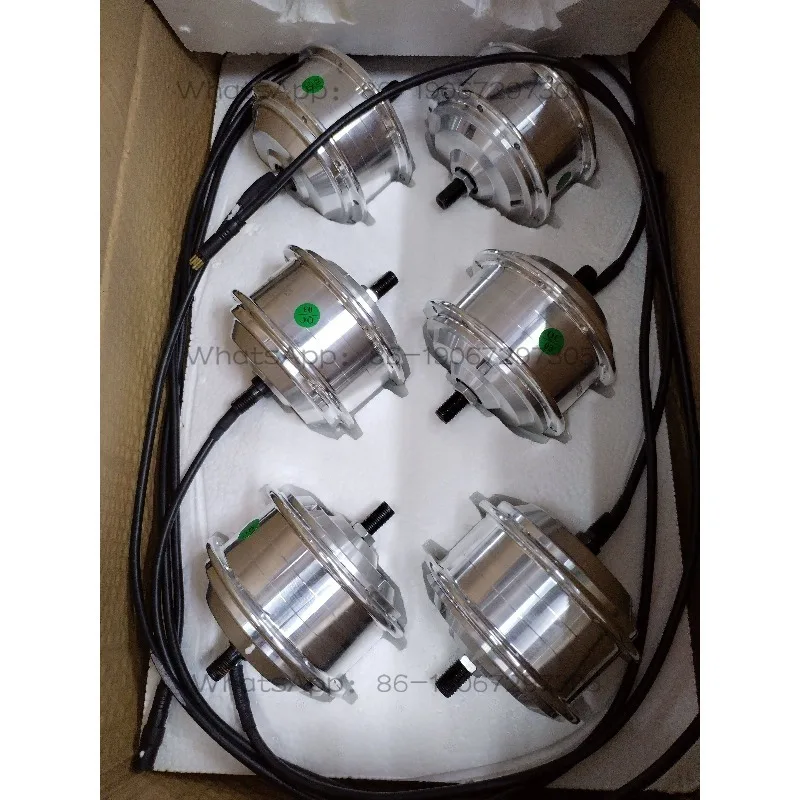 Brushless motor Toothed motor Wheel hub Left outlet Spoke motor 24v20 hole Nine hole male quick disassembly