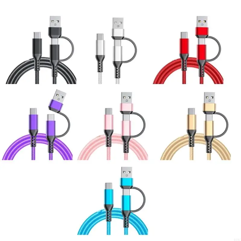 

Type C/USB Male to Type C Male Connectors Wire 60W Charging Line Data Cord